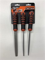 3 New Black & Decker 6" Assorted Files