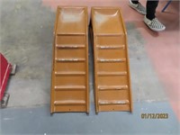 (2) Orange Automotive 35" Machanic Car Ramps