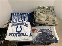 Colts Shirts, Bull Shirt, Camo Pants, Misc