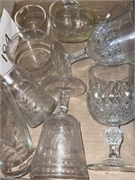 Mixed vintage glass lot