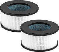 2 Pack AF-3222 H13 True HEPA Replacement Filters