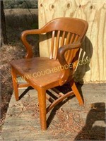 Humble Furniture Oak arm chair