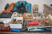 Bargain Lot: Hand Tools, Saw Blades, Tool Bag