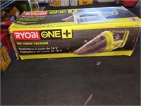 RYOBI 18v hand vacuum, tool Only