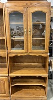 'Colonial' Style Oak Sectional Cabinet
