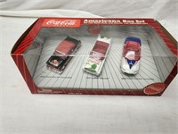 Coca Cola Americana Die Cast Car Box Set