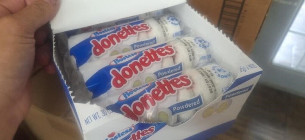 Box of 10- 6ct sleeves of hostess powdered