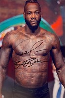 Autograph COA Deontay Wilder Photo