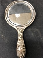 Sterling Silver Vanity Mirror