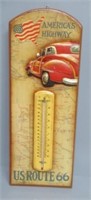 American Highway Route 66 Thermometer.