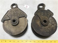 Myers Hay Fork Pulleys