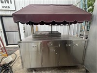 Stainless Covered  Cart