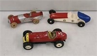 3x- Vintage Race Cars Diecast/Pinewood Derby