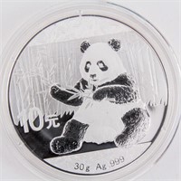 Coin 2017 Chinese Panda Silver Proof .999