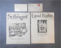 Women's Suffragist Movement Lot