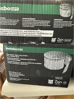 (2) Half Boxes Metabo Coil Nails