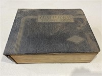 Large Vintage Book / Folder National Automotive