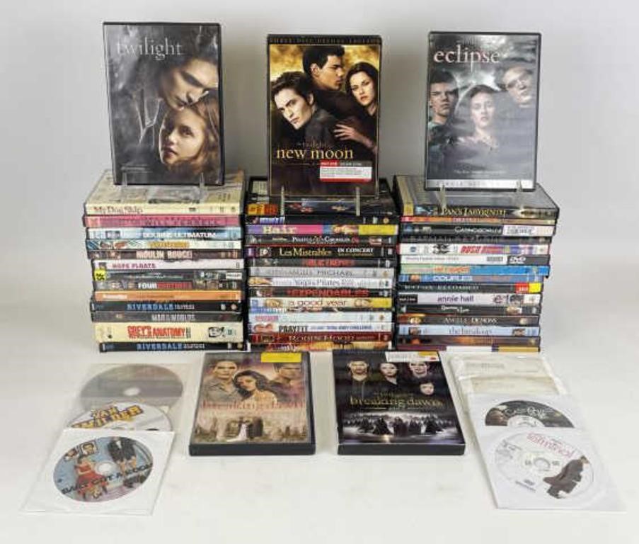 Selection of DVDs