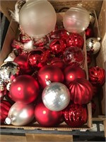 Red and Silver Ornaments
