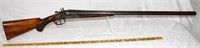 * T BARKER 20GA BELGIUM MADE DB HAMMER SHOTGUN