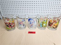 Lot of 5 Disney Collectible Cups