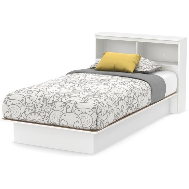 New South Shore Smart Basics Platform Bed