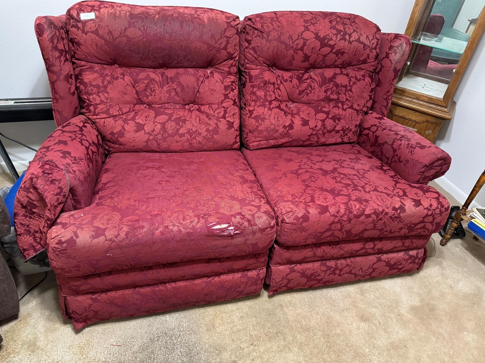 DOUBLE ROCKING LOVESEAT