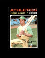 1971 Topps #20 Reggie Jackson EX+ MARKED