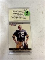 Sports Card Unc-Terry Bradshaw Steelers