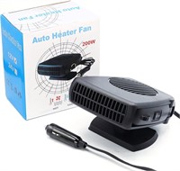 NEW $30 Portable Car Heater & Defroster 12V 200W