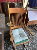 Vintage rocking chair glider