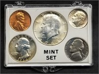 1964 Uncirculated Type Set in Collector Case