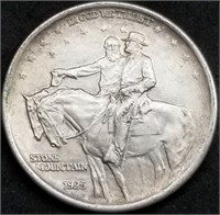 1925 Stone Mountain Silver Comm. Half Dollar BU