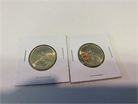 2021 Canada Klondike Dollars, Plain and Coloured