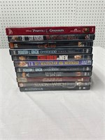 10 pre owned DVDs