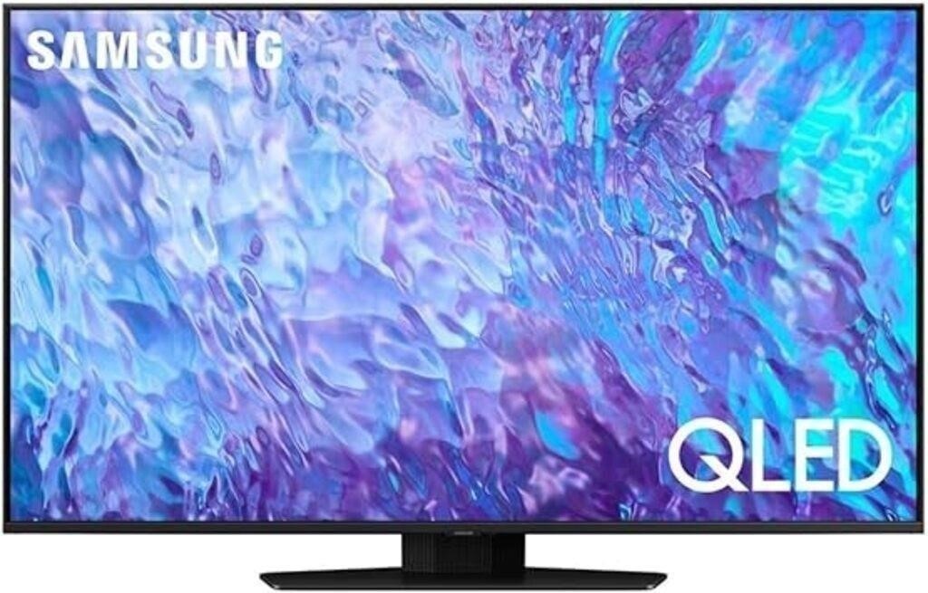 55IN SAMSUNG QN55Q80CA QLED 4K SMART TV 2023