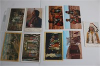 8- Native American Postcards Group H