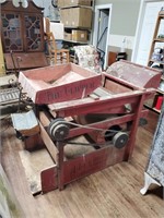 Antique Clipper Grain & Seed Cleaner-Belt Driven
