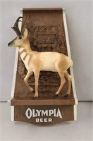 Olympia Beer Plastic Wall Hanging Antelope