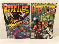 Hercules #1 and #2 1982 Newsstand