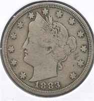 1883   "V"  Nickel