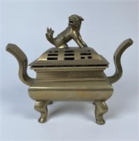 CHINESE BRASS CENSER