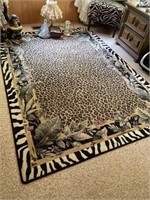 Black and White Rug