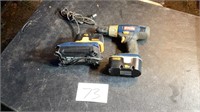 Ryobi 18 v drill with 2 batteries and charger