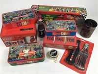 Coca Cola Nascar Items Tins Truck Yoyo+