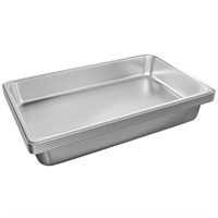 EGGKITPO Hotel Pans Full Size 6-Pack 4 Inch Stainl