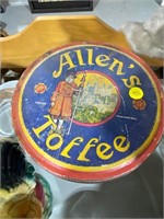 ALLEN'S TOFFEE CAN