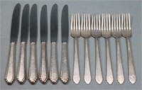 12pc. Lunt Sterling Silver Flatware