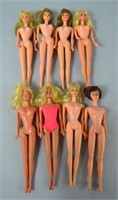 8pc Vtg Barbie Mod Doll Lot
