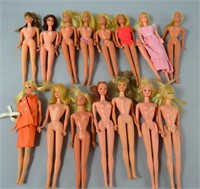 15pc Vtg Barbie Mod Doll Lot